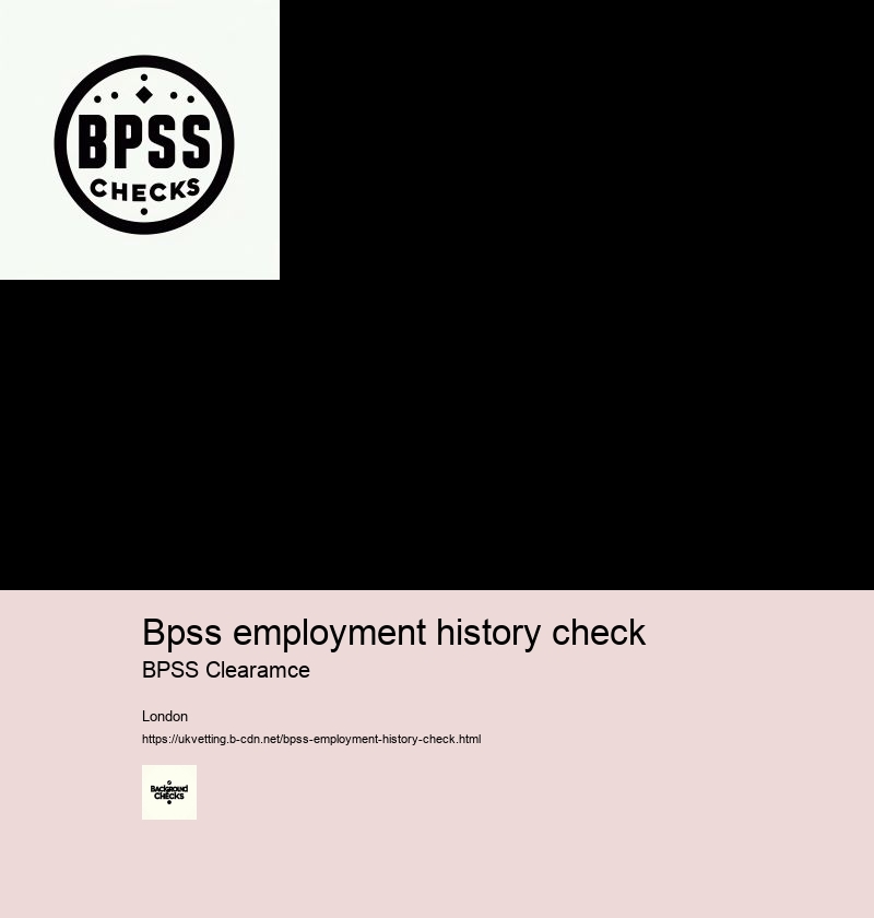 How long is a BPSS valid for?